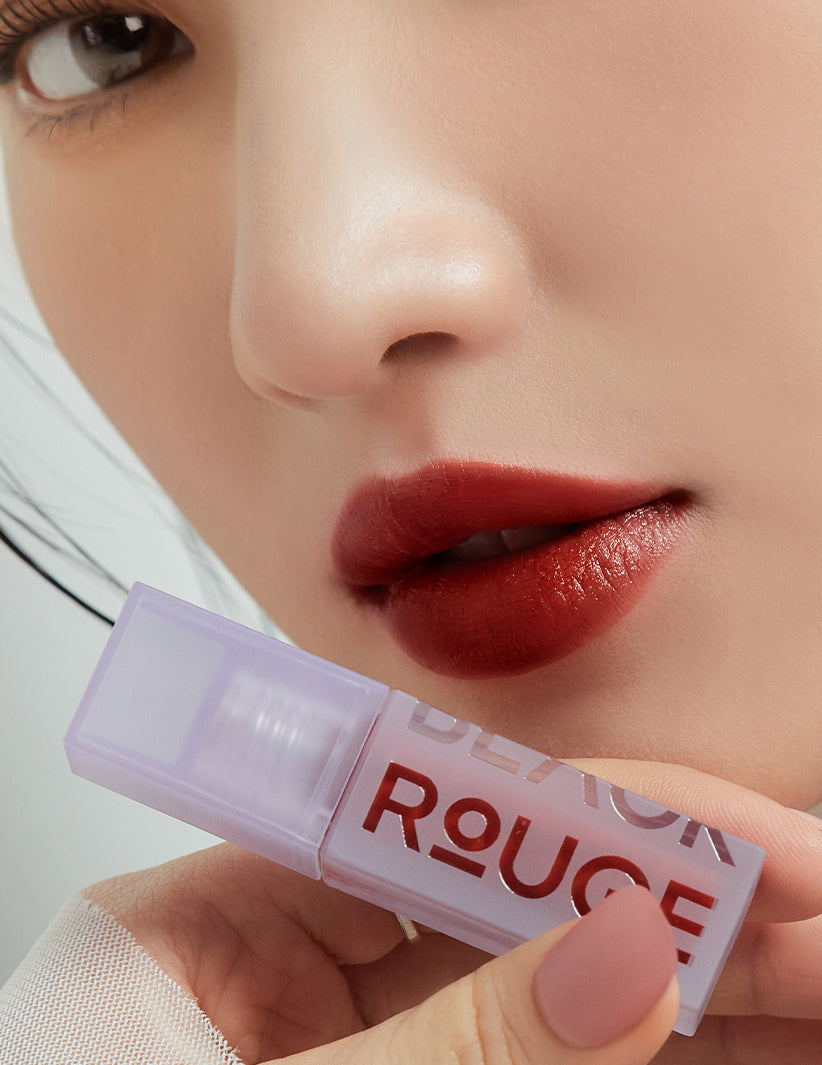 Lip makeup, Makeup, Lip gloss, ტუჩის მაკიაჟი, კოსმეტიკა, გლოსი, Black Rouge, Black Rouge Double Layer Over Velvet 2, Beauty Bar, Korean Cosmetics, ბიუთი ბარი, კორეული კოსმეტიკა