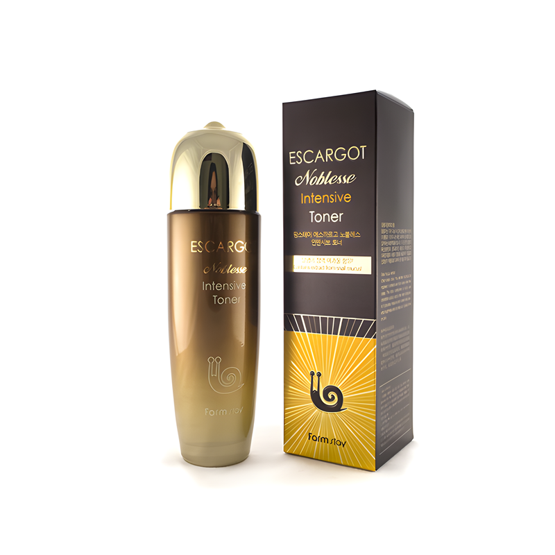 Toner, Face care, Anti-age, ტონერი, სახის მოვლა, ასაკობრივი, Farmstay, Farmstay Escargot Noblesse Intensive Toner, Beauty Bar, Korean Cosmetics, ბიუთი ბარი, კორეული კოსმეტიკა, Farmstay სამეფო ლოკოკინას ინტენსიური ტონერი