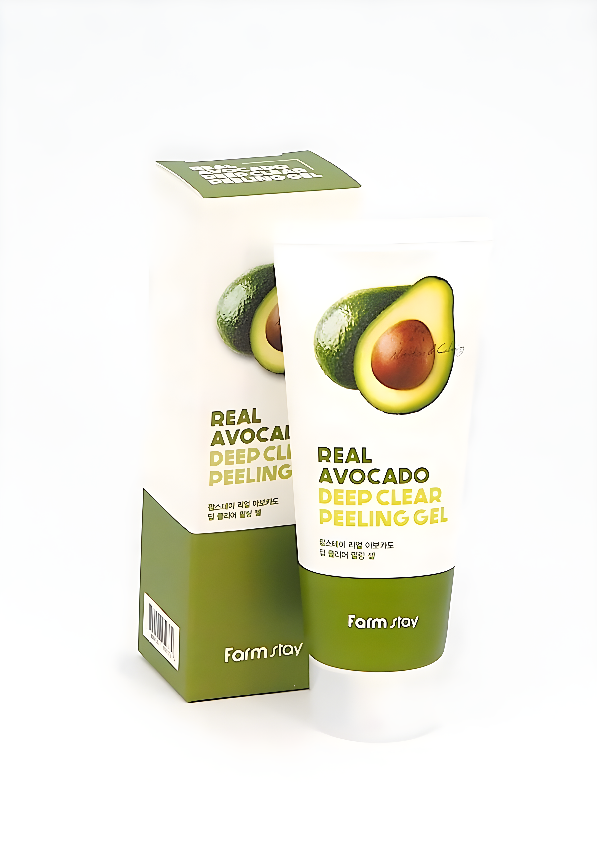 Peeling and scrub, Face care, Acne/pores/sebum, แแแแแแแ แแ แกแแ แแแ, แกแแฎแแก แแแแแ, แแแแ/แคแแ แแแ/แกแแแฃแแ, Farmstay, Farmstay Real Avocado Deep Clear Peeling Gel, Beauty Bar, Korean Cosmetics, แแแฃแแ แแแ แ, แแแ แแฃแแ แแแกแแแขแแแ, Farmstay แแแแแแแแก แแแแฌแแแแแ แแแแแแ แแแแ