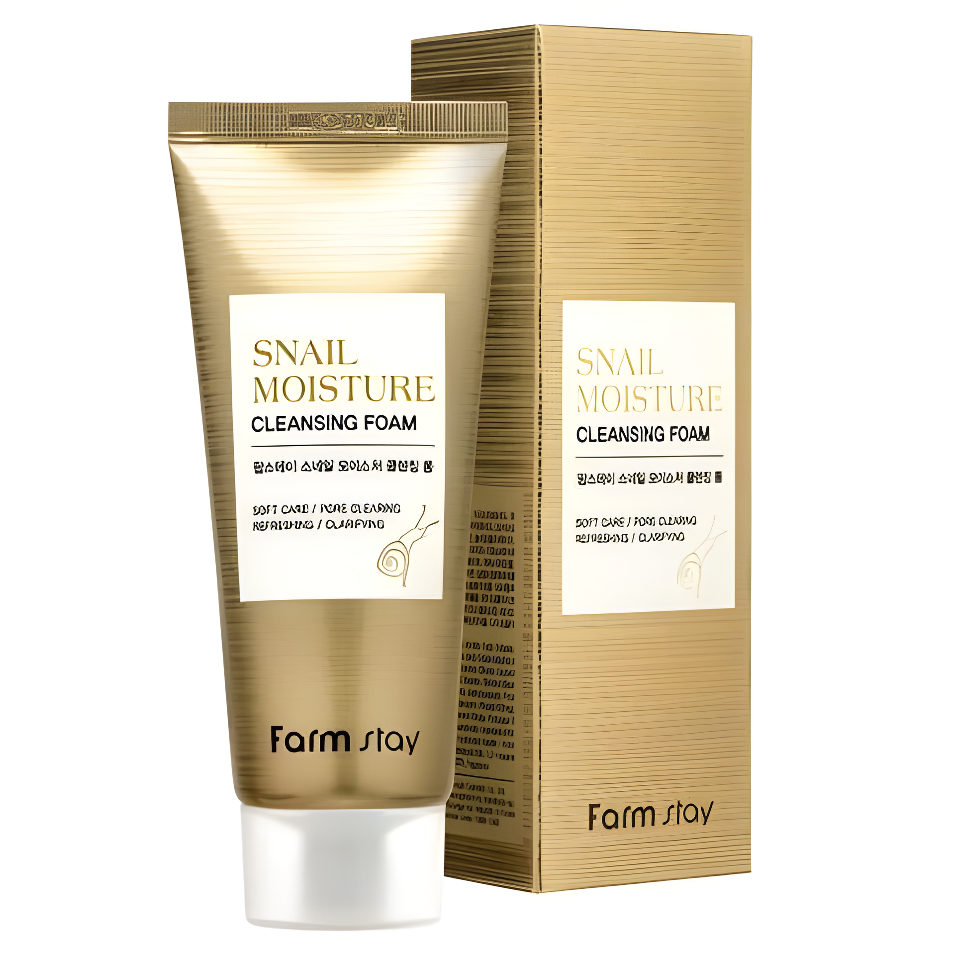 Cleanser, Face care, Hydration/Moisturization, დასაბანი ქაფი, სახის მოვლა, დატენიანება, Farmstay, Farmstay Snail Moisture Cleansing Foam, Beauty Bar, Korean Cosmetics, ბიუთი ბარი, კორეული კოსმეტიკა, Farmstay ლოკოკინას დამატენიანებელი გამწმენდი ქაფი