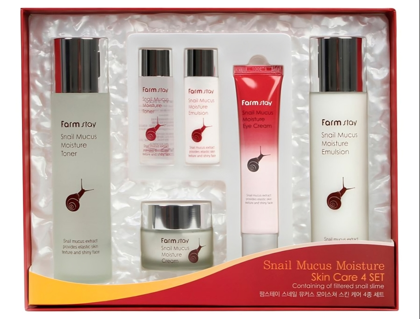 Farmstay Snail Mucus Moisture Skin Care 4 Set