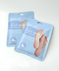Foot care, Body care, Hydration/Moisturization, Skin elasticity and barrier, ფეხის მოვლა, სხეულის მოვლა, დატენიანება, ელასტიურობა და ბარიერი, Farmstay, Farmstay Essential Foot Mask, Beauty Bar, Korean Cosmetics, ბიუთი ბარი, კორეული კოსმეტიკა, Farmstay ფეხის დამატენიანებელი ნიღაბი