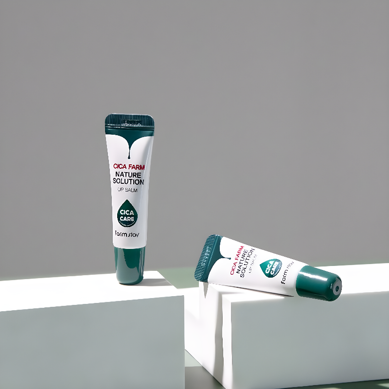 Lip care, Body care, Hydration/Moisturization, ტუჩის მოვლა, სხეულის მოვლა, დატენიანება, Farmstay, Farmstay Real Cica Essential Lip Balm, Beauty Bar, Korean Cosmetics, ბიუთი ბარი, კორეული კოსმეტიკა, Farmstay ტუჩის ბალმი ცენტელას ესენციით