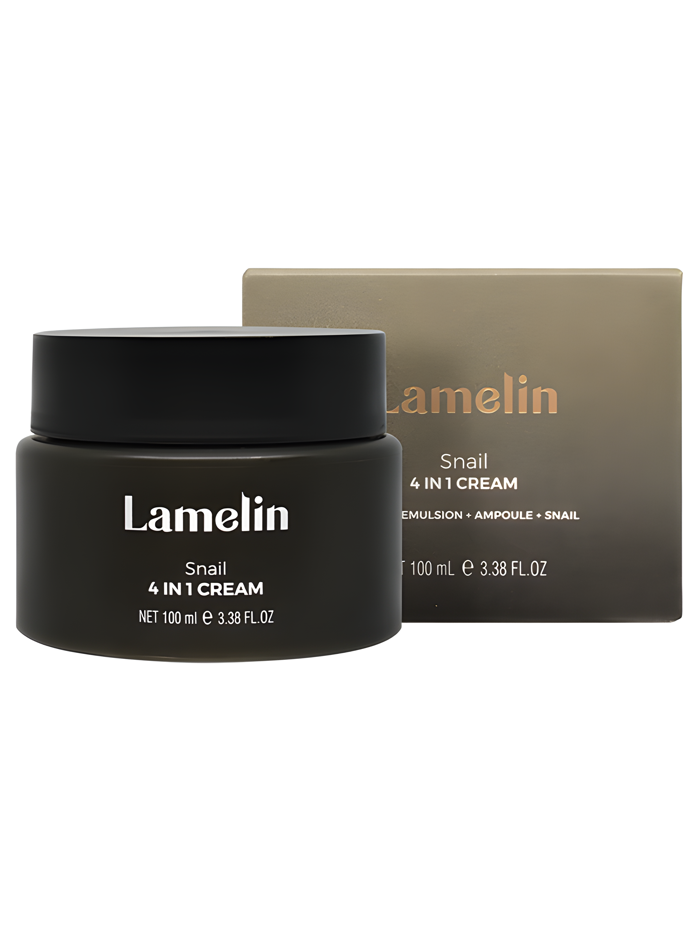 Face cream, Face care, Skin elasticity and barrier, Hydration/Moisturization, Sensitive/Calm, სახის კრემი, სახის მოვლა, ელასტიურობა და ბარიერი, დატენიანება, მგრძნობიარე/დამშვიდება, Lamelin, Lamelin Snail 4 In 1 Cream, Beauty Bar, Korean Cosmetics, ბიუთი ბარი, კორეული კოსმეტიკა, Lamelin ლოკოკინას 4/1-ში სახის კრემი