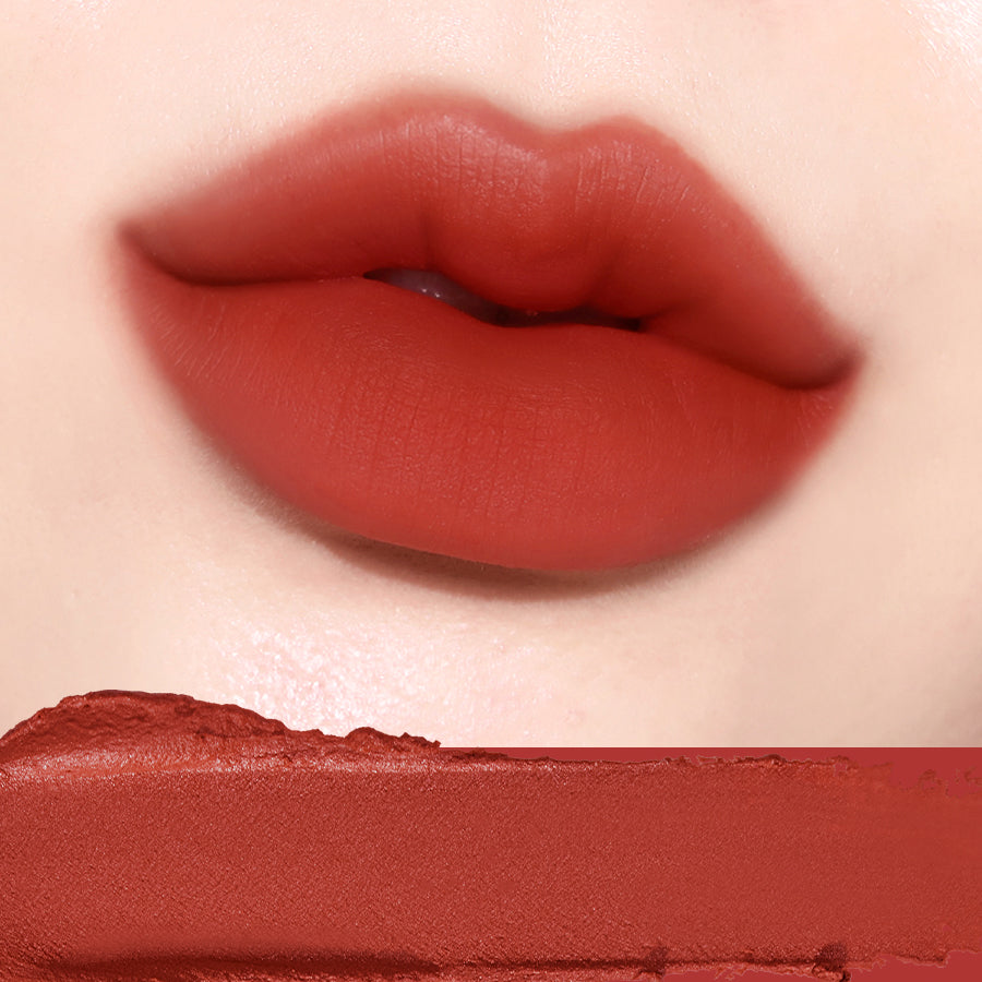 Lip makeup, Makeup, Lip tint, ტუჩის მაკიაჟი, კოსმეტიკა, ტინტი, Black Rouge, Black Rouge Muddish Cushion Velvet, Beauty Bar, Korean Cosmetics, ბიუთი ბარი, კორეული კოსმეტიკა