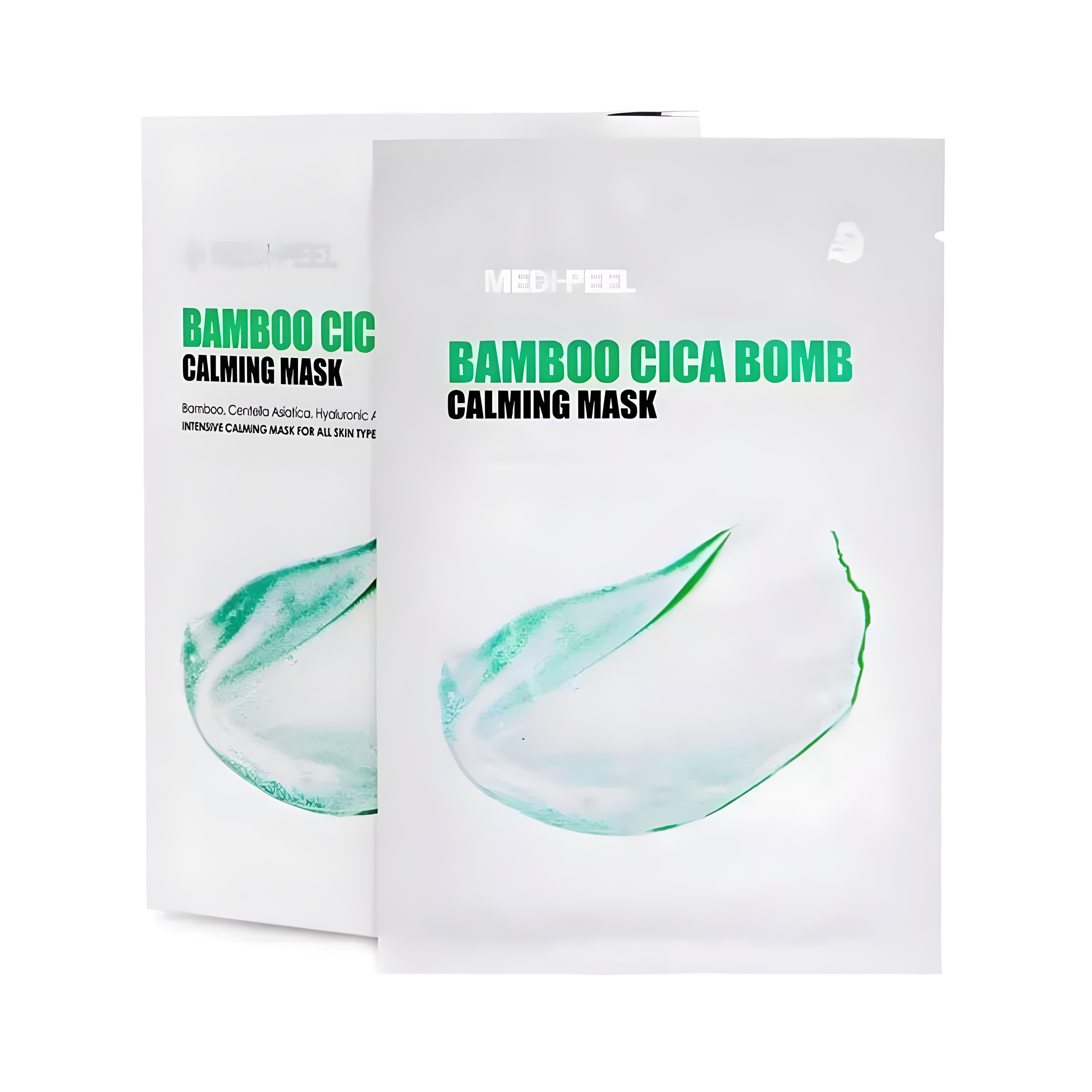 Face mask, Face care, Sensitive/Calm, სახის ნიღაბი, სახის მოვლა, მგრძნობიარე/დამშვიდება, Medi-Peel, Medi-Peel Bamboo Cica Bomb Calming Mask Sheet, Beauty Bar, Korean Cosmetics, ბიუთი ბარი, კორეული კოსმეტიკა, Medi-Peel ბამბუკის და ცენტელას დამამშვიდებელი ნიღბი