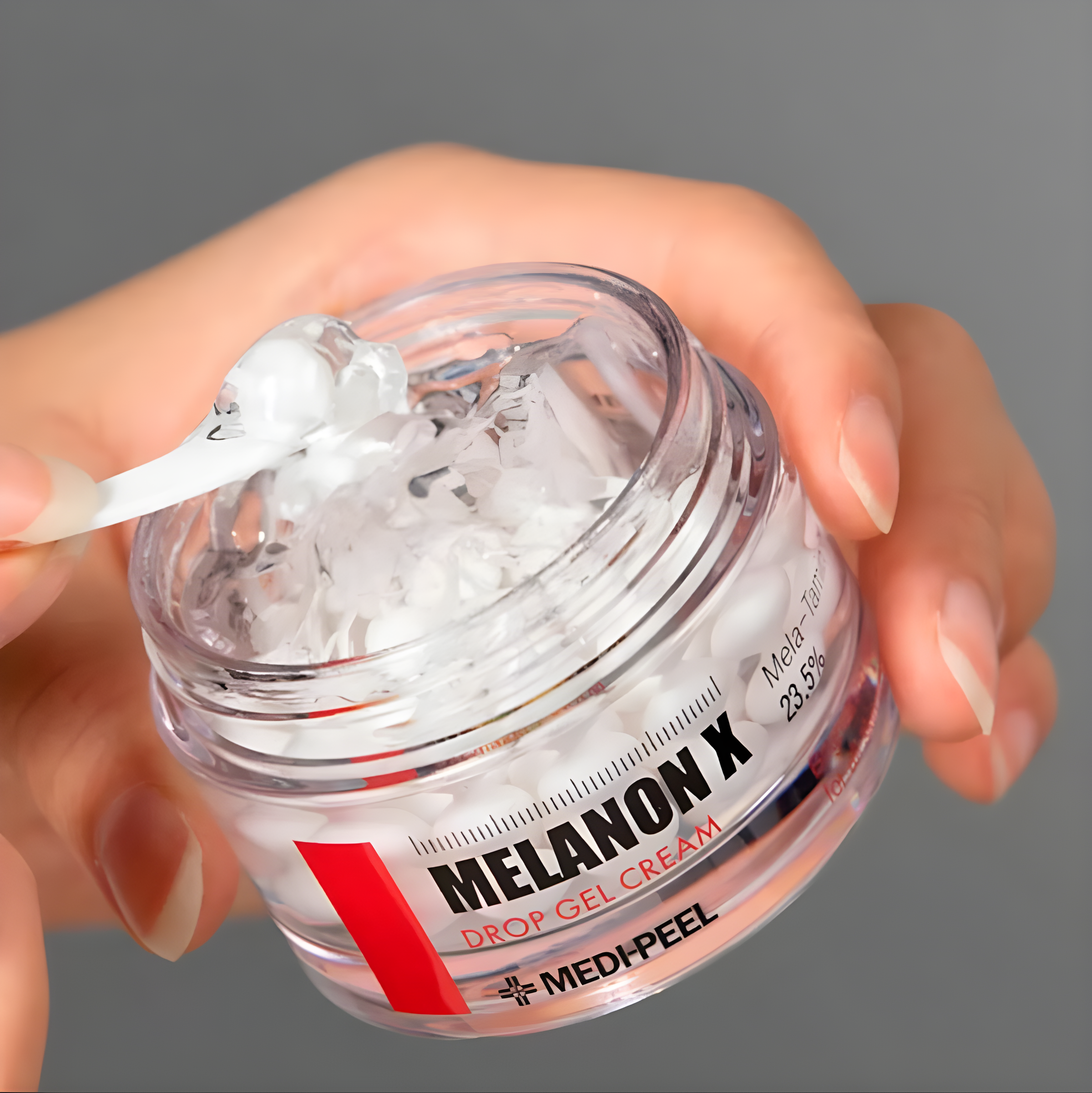 Face cream, Face care, Skin elasticity and barrier, Anti-age, სახის კრემი, სახის მოვლა, ელასტიურობა და ბარიერი, ასაკობრივი, Medi-Peel, Medi-Peel Melanon X Drop Gel Cream, Beauty Bar, Korean Cosmetics, ბიუთი ბარი, კორეული კოსმეტიკა, Medi-Peel მელანონ X გელ-კრემი