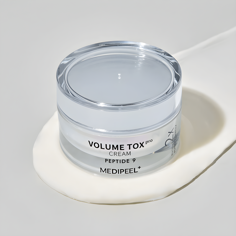 Face cream, Face care, Skin elasticity and barrier, სახის კრემი, სახის მოვლა, ელასტიურობა და ბარიერი, Medi-Peel, Medi-Peel Peptide 9 Volume Tox Pro Cream, Beauty Bar, Korean Cosmetics, ბიუთი ბარი, კორეული კოსმეტიკა, Medi-Peel 9 პეპტიდის შემავსებელი სახის კრემი