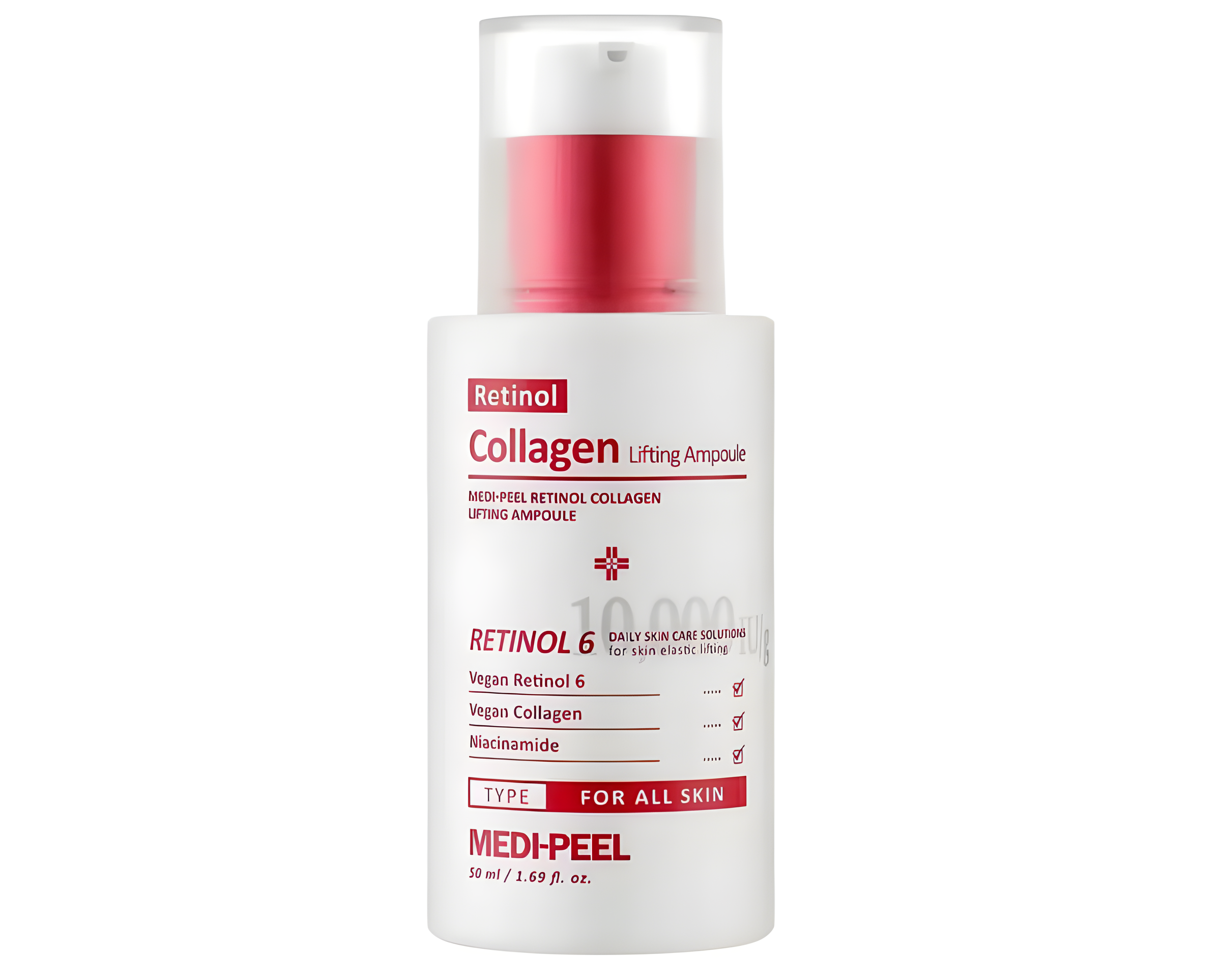 Serum, Face care, Acne/pores/sebum, შრატი, სახის მოვლა, აკნე/ფორები/სებუმი, Medi-Peel, Medi-Peel Retinol Collagen Lifting Ampoule, Beauty Bar, Korean Cosmetics, ბიუთი ბარი, კორეული კოსმეტიკა, Medi-Peel რეტინოლის და კოლაგენის ლიფტინგ შრატი