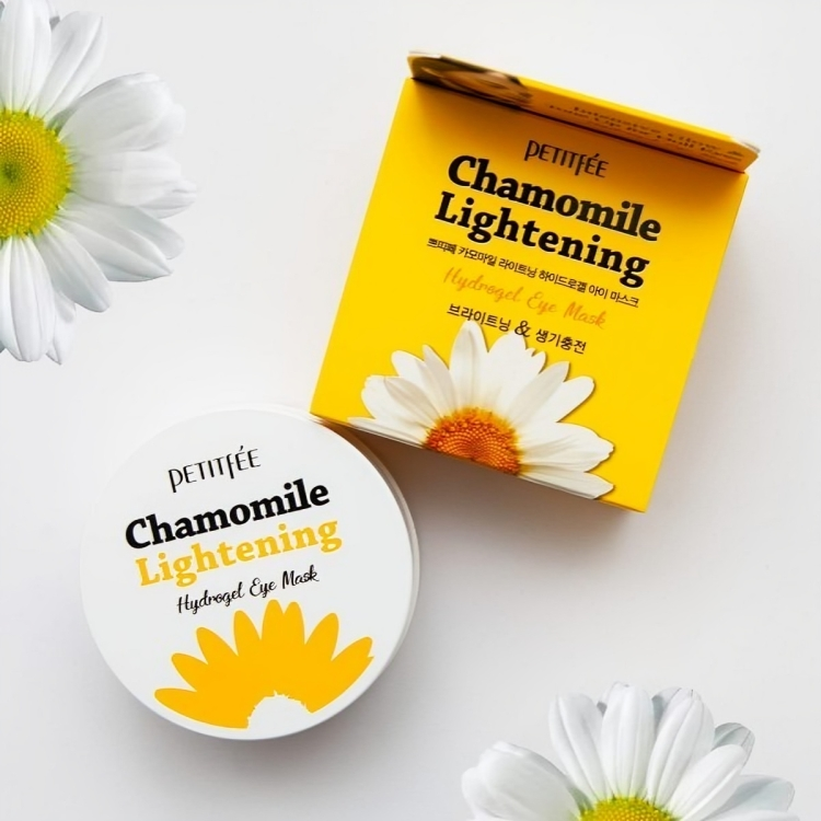 Petitfee Chamomile Lightening Hydrogel Eye Mask