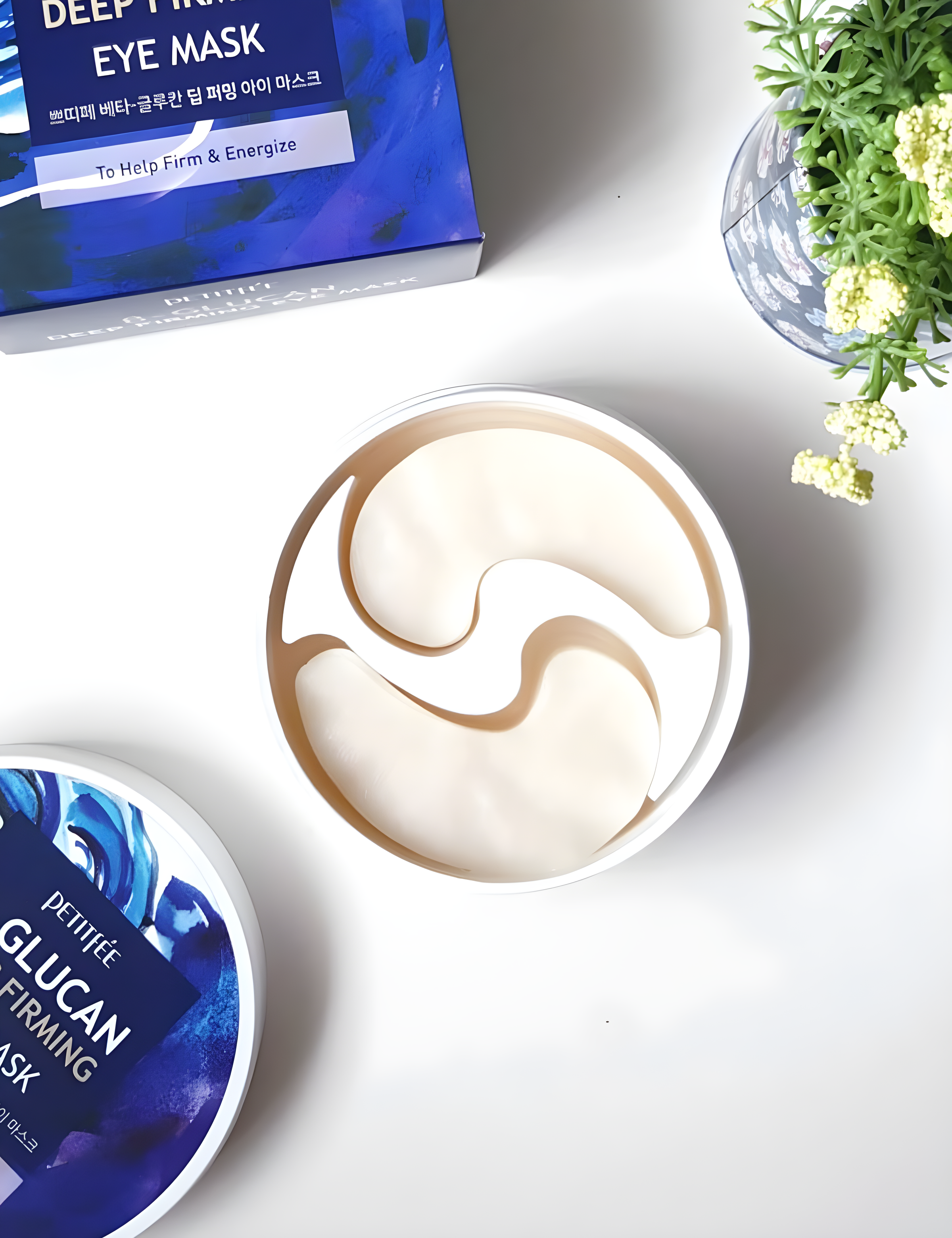 Eye Patch, Eye care, Anti-age, Skin elasticity and barrier, თვალის პატჩი, თვალის მოვლა, ასაკობრივი, ელასტიურობა და ბარიერი, Petitfee, Petitfee B-Glucan Deep Firming Eye Mask, Beauty Bar, Korean Cosmetics, ბიუთი ბარი, კორეული კოსმეტიკა, Petitfee B-Glucan ღრმა გამამკვრივებელი თვალის ნიღაბი