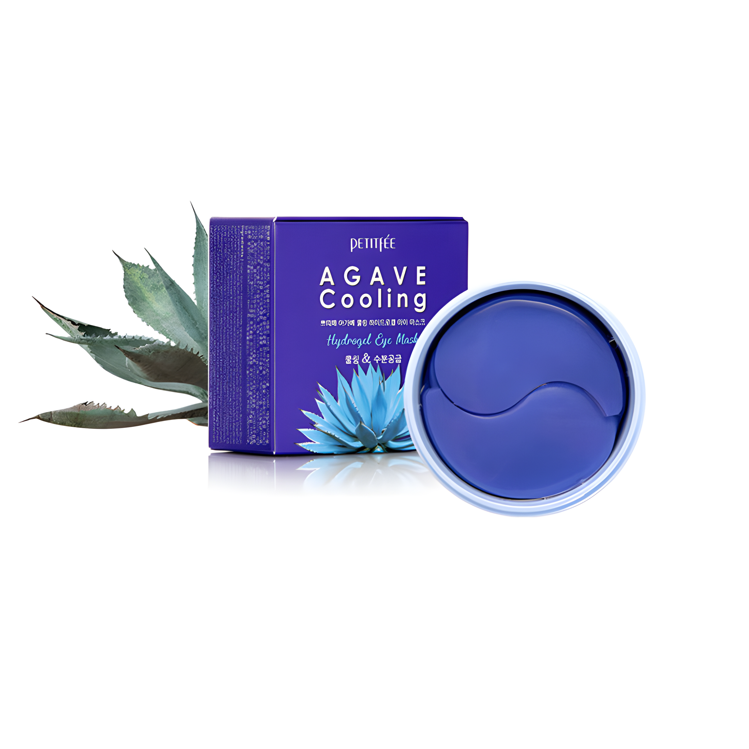 Eye Patch, Eye care, Sensitive/Calm, Pigmenation/brightening/post-acne, თვალის პატჩი, თვალის მოვლა, მგრძნობიარე/დამშვიდება, პიგმენაცია/პოსტ-აკნე, Petitfee, Petitfee Hydrogel Eye Mask Agave Cooling, Beauty Bar, Korean Cosmetics, ბიუთი ბარი, კორეული კოსმეტიკა, Petitfee ჰიდროგენული თვალის პაჩები გამაგრილებელი აგავა
