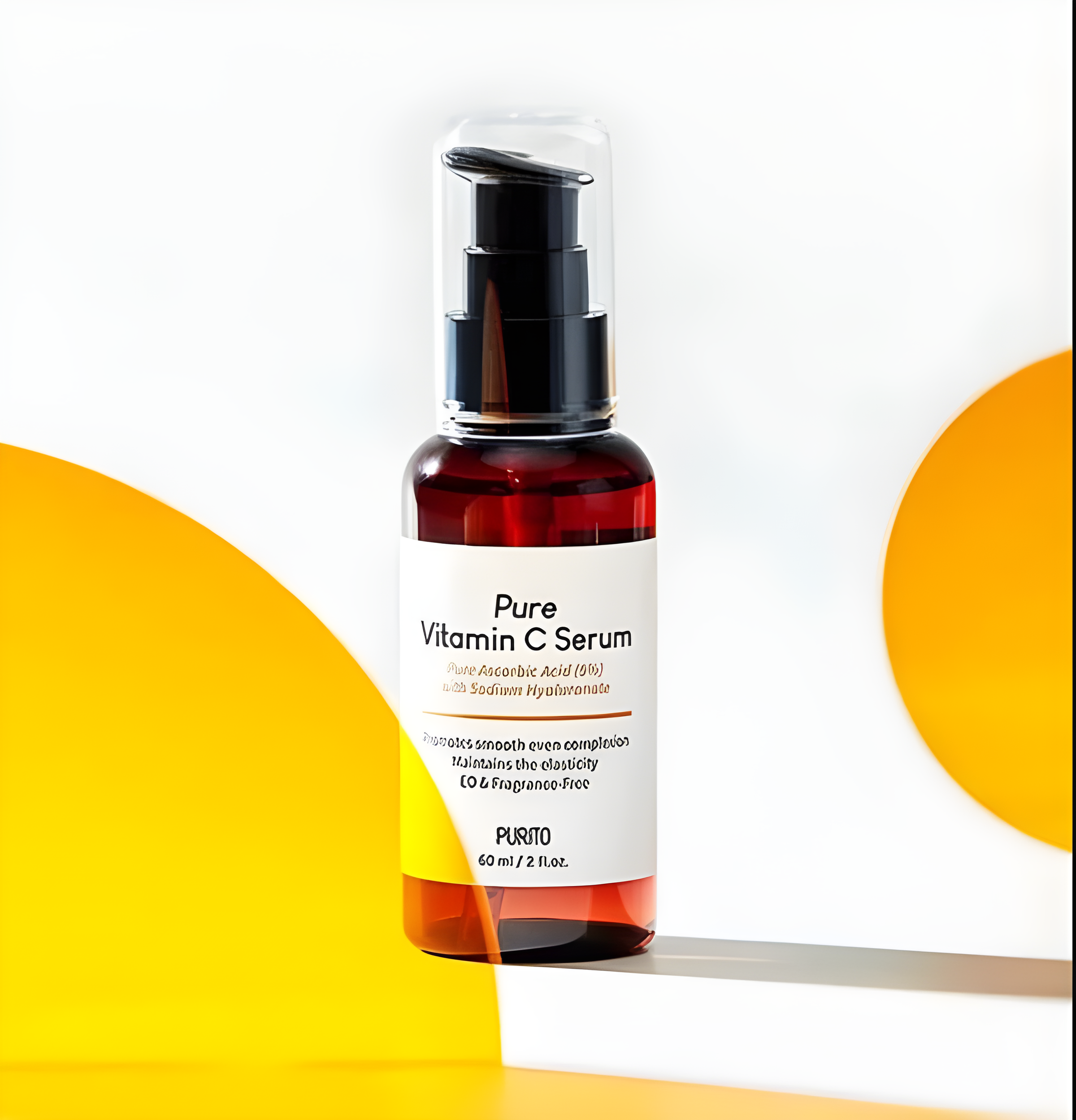Serum, Face care, Hydration/Moisturization, Anti-age, Skin elasticity and barrier, შრატი, სახის მოვლა, დატენიანება, ასაკობრივი, ელასტიურობა და ბარიერი, Purito, Purito Pure Vitamin C Serum, Beauty Bar, Korean Cosmetics, ბიუთი ბარი, კორეული კოსმეტიკა, Purito შრატი ც ვიტამინით