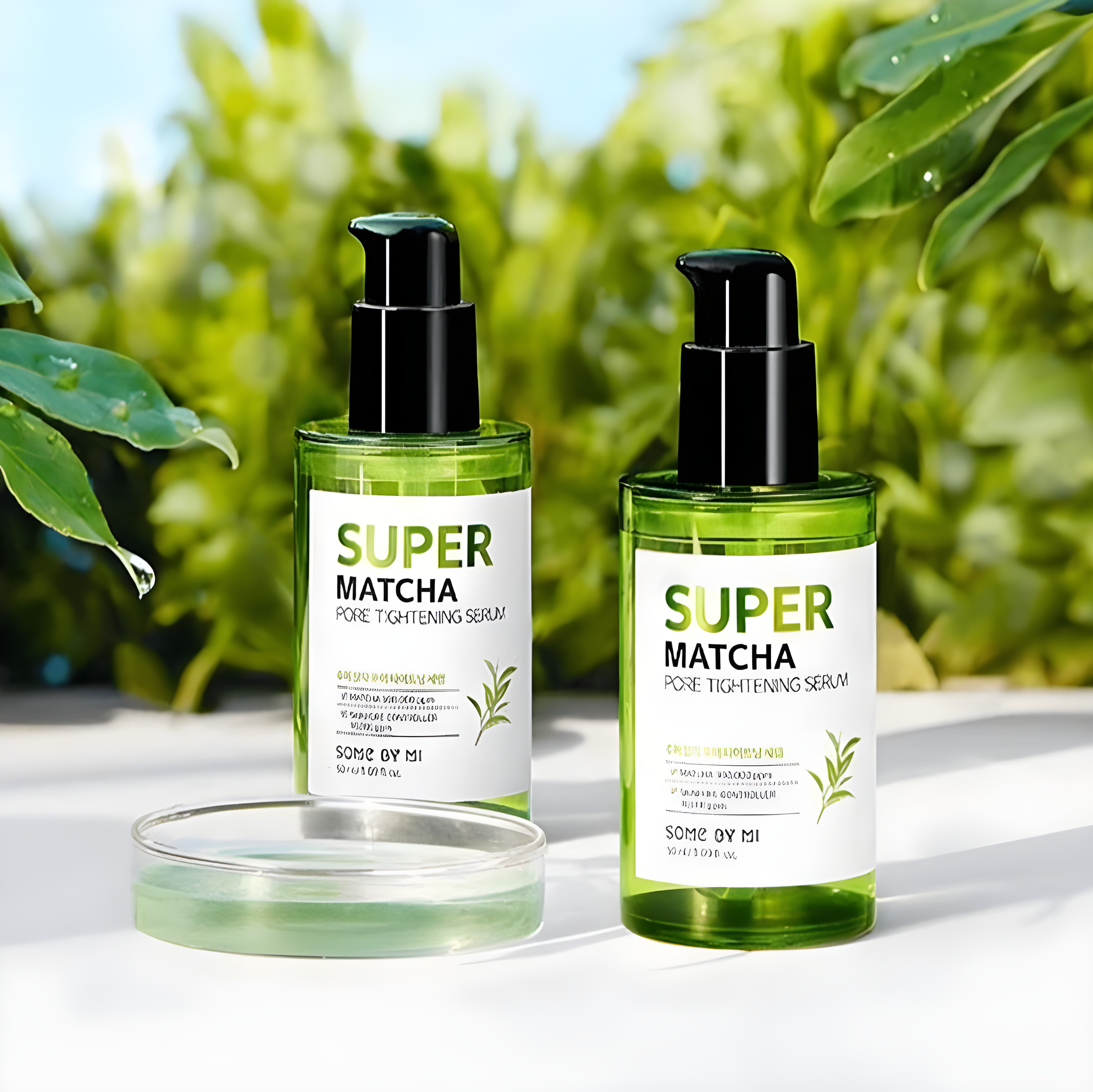 Serum, Face care, Hydration/Moisturization, შრატი, სახის მოვლა, დატენიანება, Some By Mi, Some By Mi Super Matcha Pore Tightening Serum, Beauty Bar, Korean Cosmetics, ბიუთი ბარი, კორეული კოსმეტიკა, Some By Mi მატჩას ფორების გამსმკვრივებელი შრატი