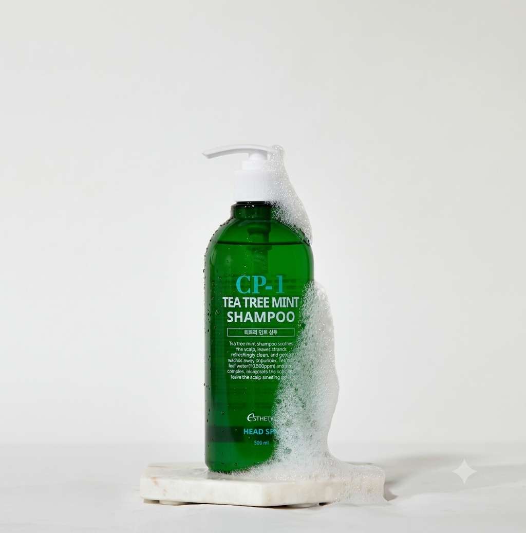 CP-1 Head Spa ჩაის ხის მენთოლის შამპუნი