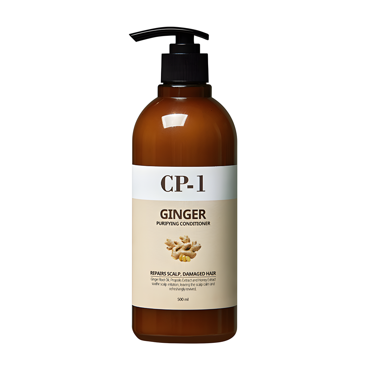 Beauty Bar Korean cosmetics, ბიუთი ბარი კორეული კოსმეტიკა, Cp-1 Ginger Purifying Conditioner Conditioner and mask, Cp-1, Conditioner and mask, Hair care, Dry & Damaged Hair, კონდიციონერი და ნიღაბი, თმის მოვლა, მშრალი და დაზიანებული თმა, 500მლ, 500ml