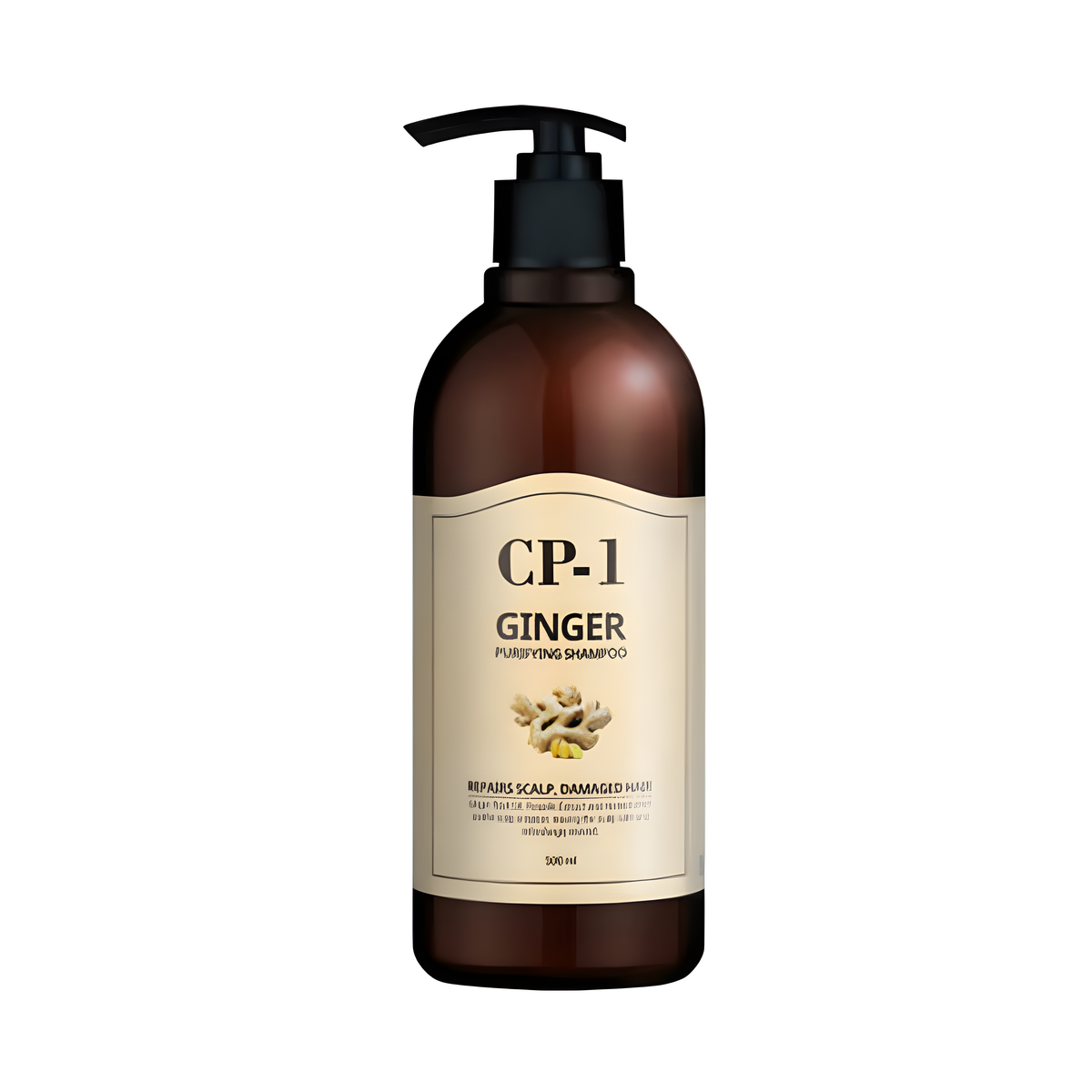 Beauty Bar Korean cosmetics, ბიუთი ბარი კორეული კოსმეტიკა, Cp-1 Ginger Purifying Shampoo Shampoo, Cp-1, Shampoo, Hair care, Dry & Damaged Hair, შამპუნი, თმის მოვლა, მშრალი და დაზიანებული თმა, 500მლ, 500ml