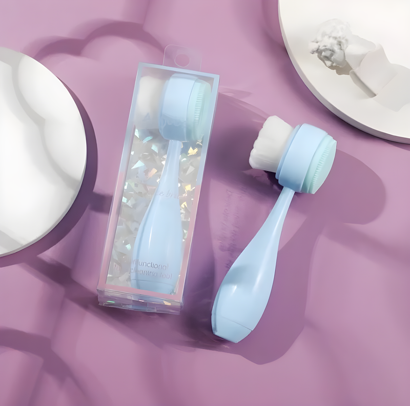 Accessories, Body care, აქსესუარები, სხეულის მოვლა, Face Cleansing Brush, Beauty Bar, Korean Cosmetics, ბიუთი ბარი, კორეული კოსმეტიკა, სახის გამწმენდი ფუნჯი