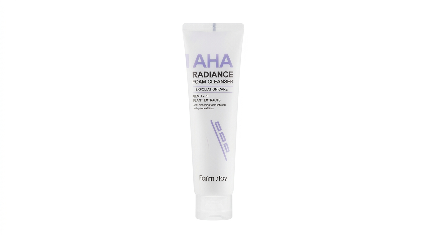 Farmstay AHA Radiance Foam Cleanser