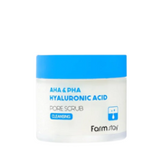 Farmstay AHA & PHA Hyaluronic Acid Pore Scrub
