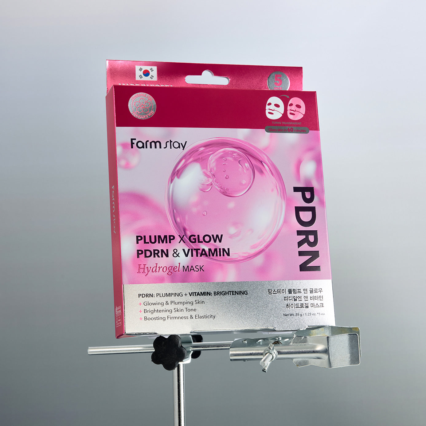Farmstay Plump & Glow PDRN & Vitamin Hydrogel Mask