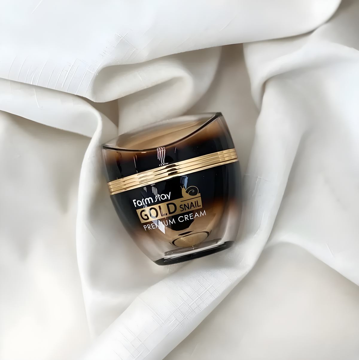 Face cream, Face care, Anti-age, Pigmenation/brightening/post-acne, სახის კრემი, სახის მოვლა, ასაკობრივი, პიგმენაცია/პოსტ-აკნე, Farmstay, Farmstay Gold Snail Premium Cream, Beauty Bar, Korean Cosmetics, ბიუთი ბარი, კორეული კოსმეტიკა, Farmstay ოქრო და ლოკოკინას კრემი