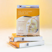 Farmstay Real Glow Vitamin Hydrogel Mask
