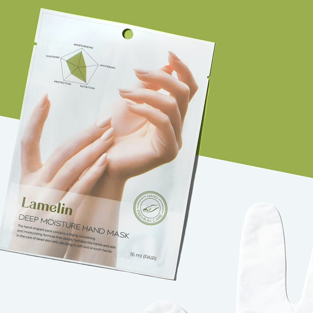 Lamelin ხელის ღრმა დამატენიანებელი ნიღაბი