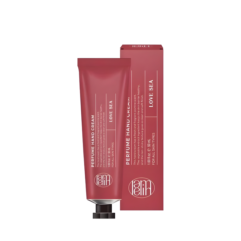 Beauty Bar Korean cosmetics, ბიუთი ბარი კორეული კოსმეტიკა, Lamelin Perfume Hand Cream - Love Sea Hand care, Lamelin, Hand care, Body care, Hydration/Moisturization, ხელის მოვლა, სხეულის მოვლა, დატენიანება, Skin elasticity and barrier, ელასტიურობა და ბარიერი , Lamelin ხელის კრემი პარფიუმით - Love Sea