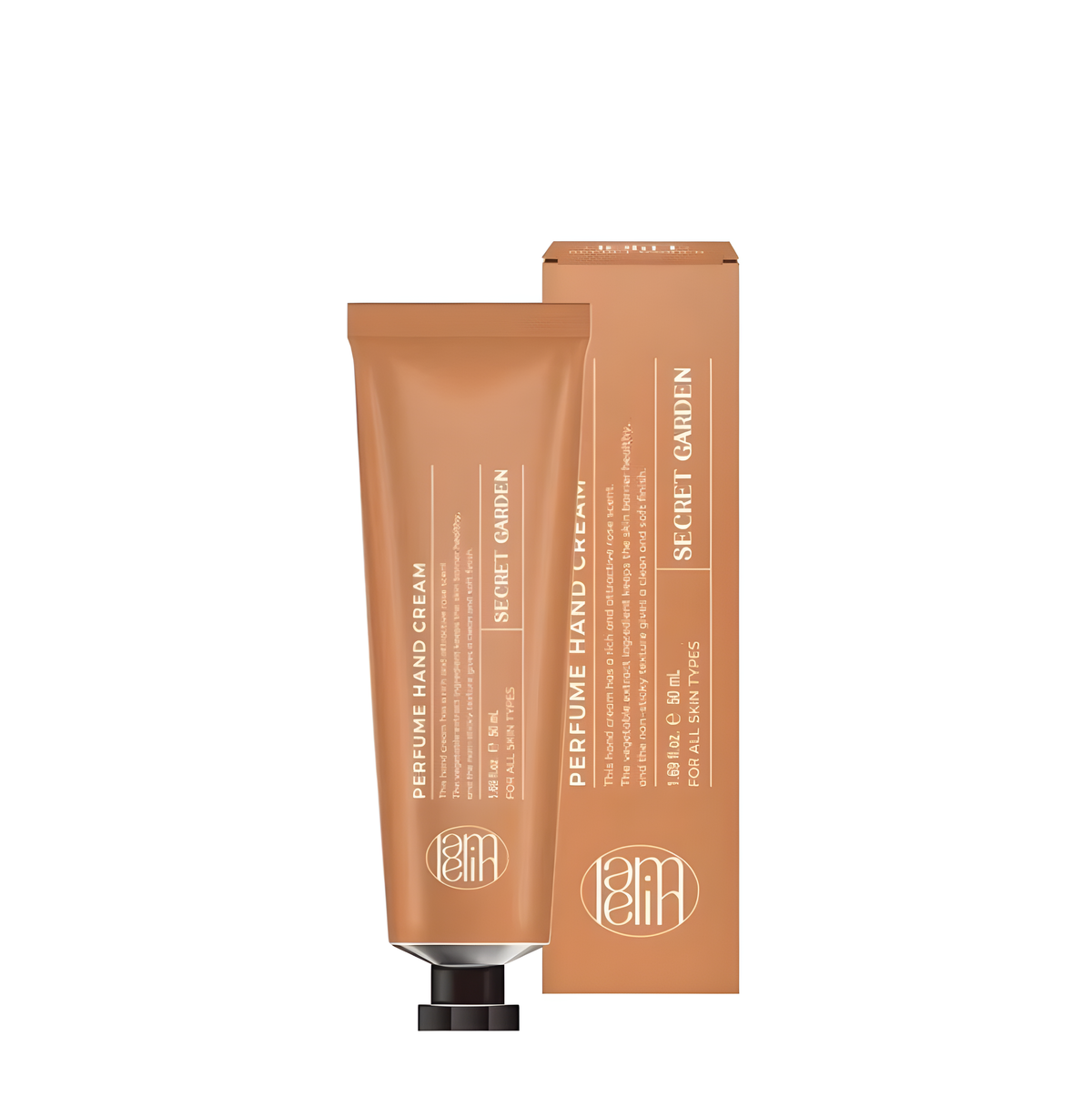 Hand care, Body care, Hydration/Moisturization, Skin elasticity and barrier, ხელის მოვლა, სხეულის მოვლა, დატენიანება, ელასტიურობა და ბარიერი, Lamelin, Lamelin Perfume Hand Cream - Secret Garden, Beauty Bar, Korean Cosmetics, ბიუთი ბარი, კორეული კოსმეტიკა, Lamelin ხელის კრემი პარფიუმით - საიდუმლო ბაღი