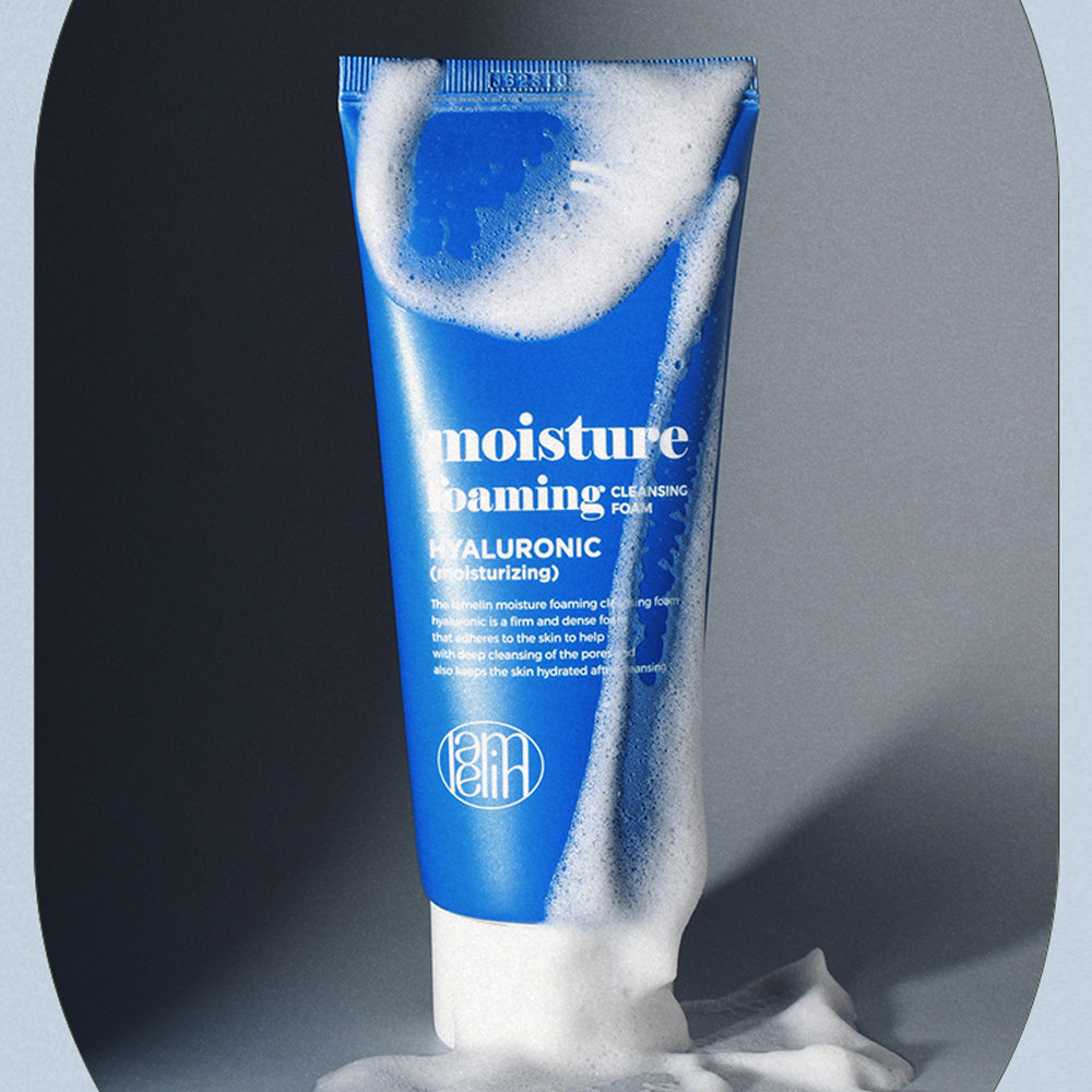 Cleanser, Face care, Acne/pores/sebum, დასაბანი ქაფი, სახის მოვლა, აკნე/ფორები/სებუმი, Lamelin, Lamelin Moisture Foaming Cleansing Foam Aha Bha, Beauty Bar, Korean Cosmetics, ბიუთი ბარი, კორეული კოსმეტიკა, Lamelin სახის გამწმენდი ქაფი Aha Bha