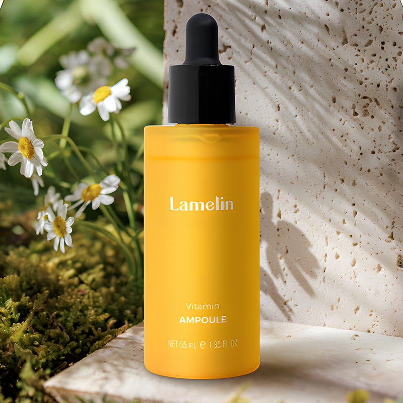 Serum, Face care, Hydration/Moisturization, Pigmentation/post-acne, Skin elasticity and barrier, შრატი, სახის მოვლა, დატენიანება, პიგმენაცია/პოსტ-აკნე, ელასტიურობა და ბარიერი, Lamelin, Lamelin Vitamin Ampoule, Beauty Bar, Korean Cosmetics, ბიუთი ბარი, კორეული კოსმეტიკა, Lamelin ვიტამინის შრატი
