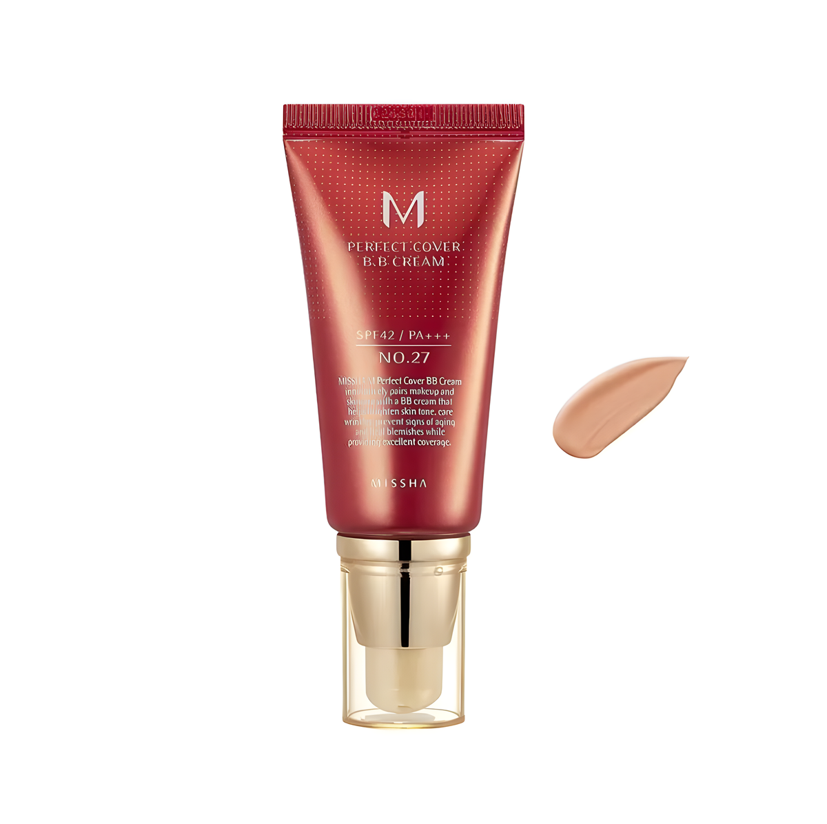 Face makeup, Makeup, BB cream, სახის მაკიაჟი, კოსმეტიკა, ბბ კრემი, Missha, Missha M Perfect Cover Bb Cream Spf 42/Pa+++, Beauty Bar, Korean Cosmetics, ბიუთი ბარი, კორეული კოსმეტიკა