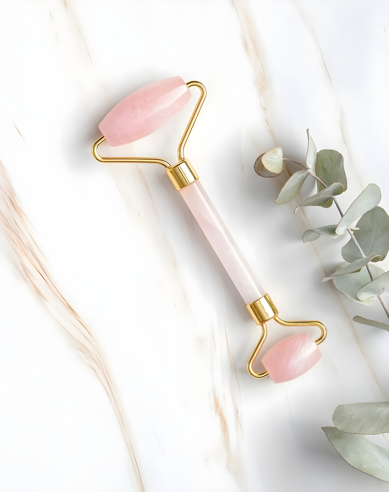 Beauty Bar Korean cosmetics, ბიუთი ბარი კორეული კოსმეტიკა, Rose Quartz Roller Accessories, Body care, სხეულის მოვლა, აქსესუარები , ვარდისფერი კვარცის როლერი