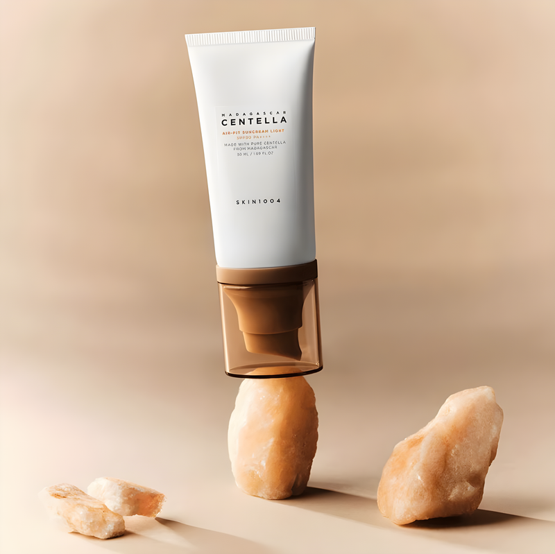 Skin1004 Madagascar Centella Air-Fit Suncream Light, Beauty Bar, Korean cosmetics, ბიუთი ბარი, კორეული კოსმეტიკა, Skin1004