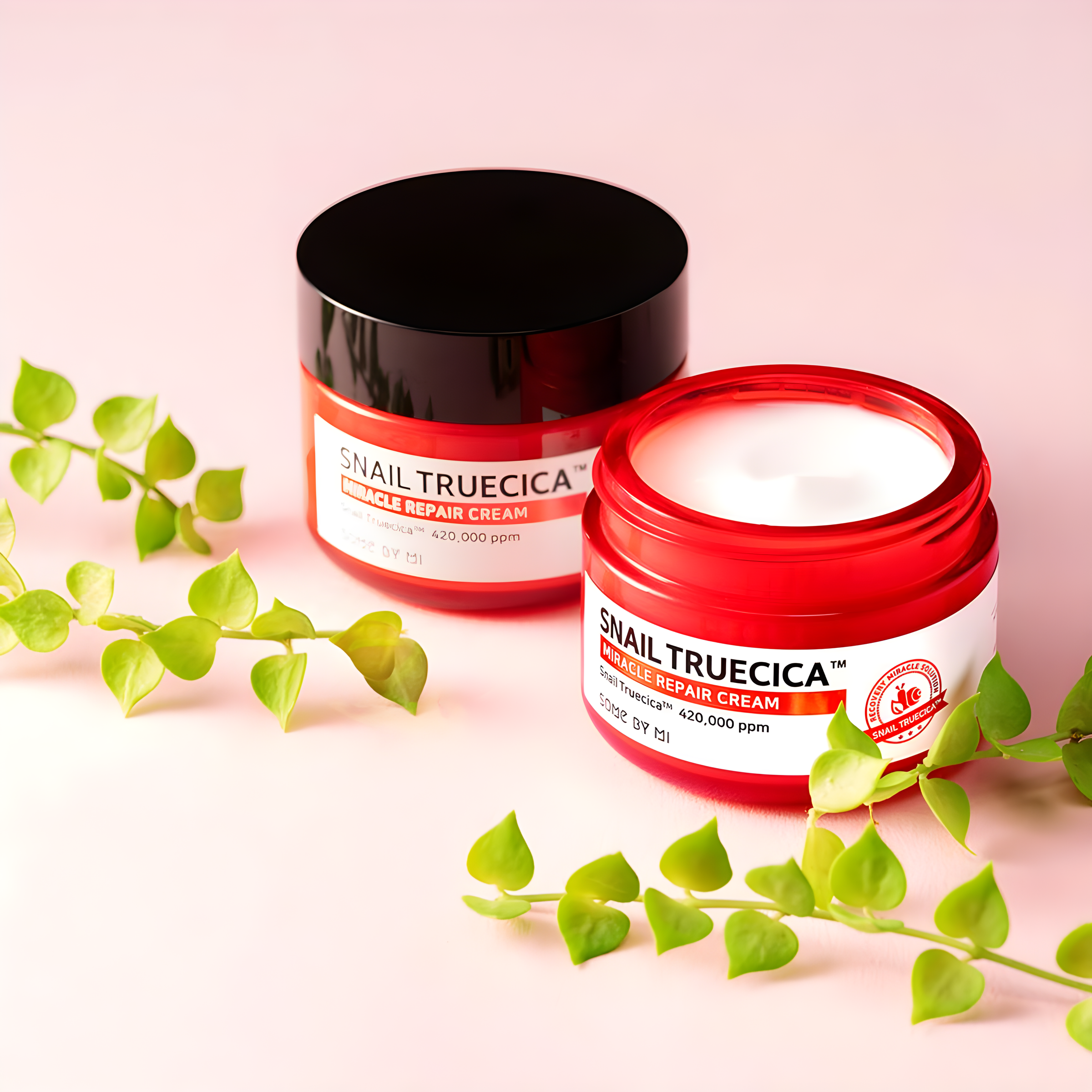 Face cream, Face care, Anti-age, Hydration/Moisturization, Pigmentation/post-acne, სახის კრემი, სახის მოვლა, ასაკობრივი, დატენიანება, პიგმენაცია/პოსტ-აკნე, Some By Mi, Some By Mi Snail Truecica Miracle Repair Cream, Beauty Bar, Korean Cosmetics, ბიუთი ბარი, კორეული კოსმეტიკა, Some By Mi ლოკოკინას აღმდგენი კრემი