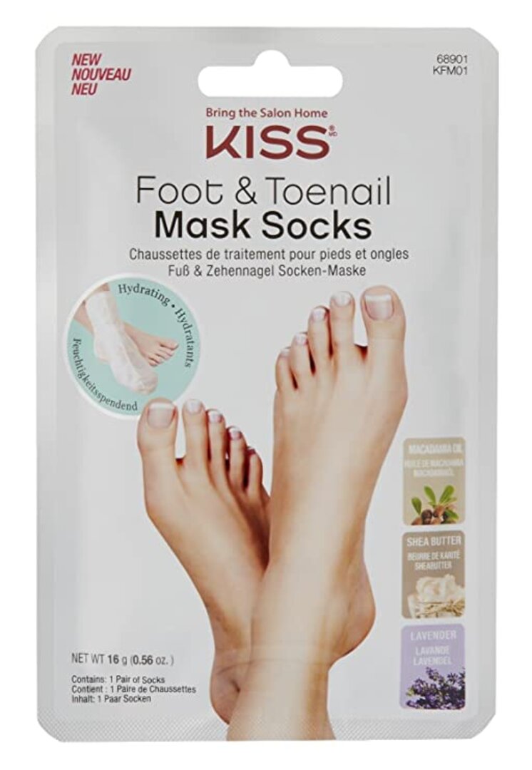 KISS Foot & Toenail Mask Socks